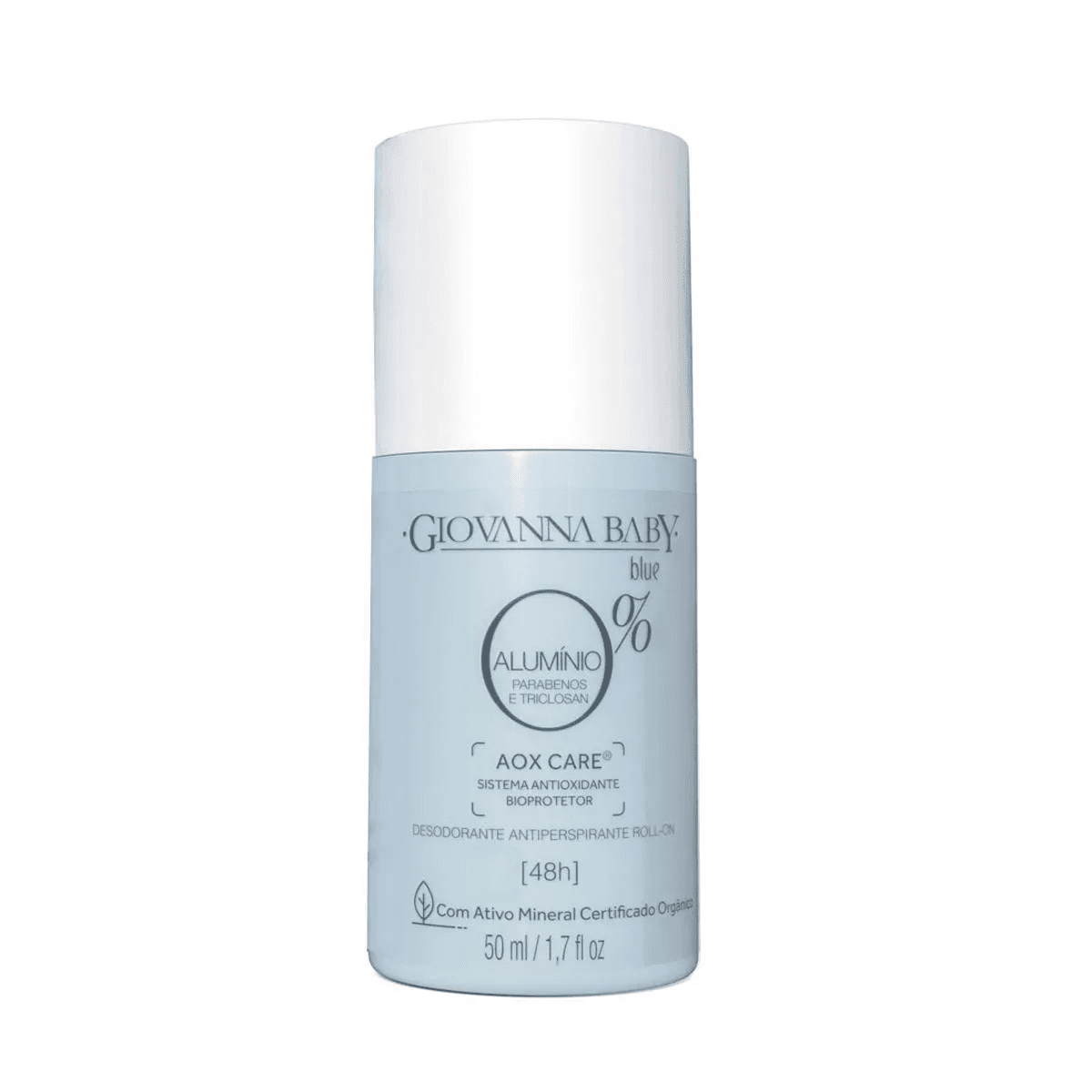 Desodorante Roll-on 0% Alumínio Giovanna Baby Blue 50ml - Imagem 1