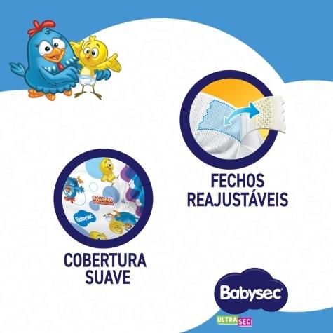 Fralda Babysec Galinha Pintadinha Ultrasec XG 30 Unidades - Imagem 5