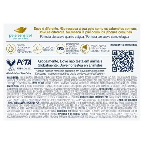 Sabonete em Barra Dove Pele Sensível 90g - Imagem 2