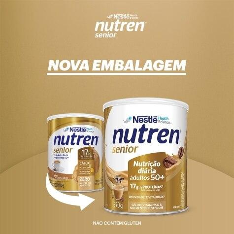 Complemento Alimentar Nutren Senior Sabor Café com Leite 370g - Imagem 10