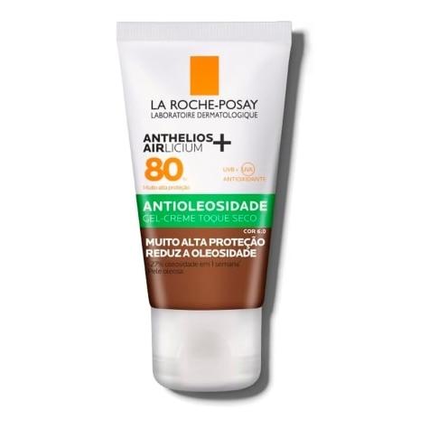 Protetor Solar Facial Anthelios Airlicium+ La Roche-Posay FPS80 Cor 6.0 40g - Imagem 1