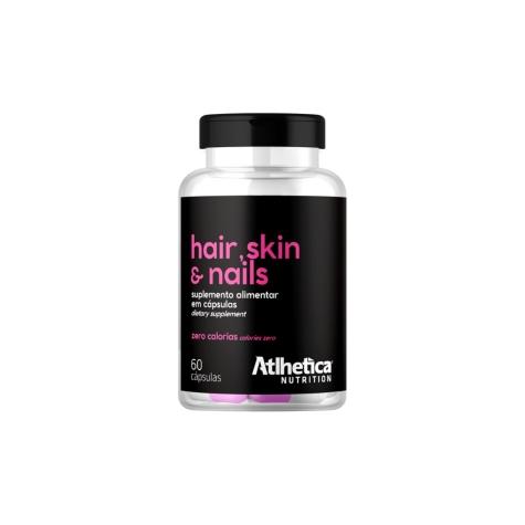 Suplemento Alimentar Atlhetica Nutrition Hair, Skin & Nails 60 Cápsulas - Imagem 1