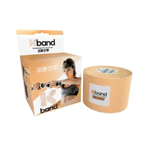 Bandagem Elástica Adesiva Kband Bege 5cm X 6m - Imagem 1