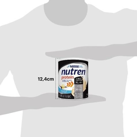 Suplemento Alimentar Nutren Protein Sabor Baunilha 400g - Imagem 5