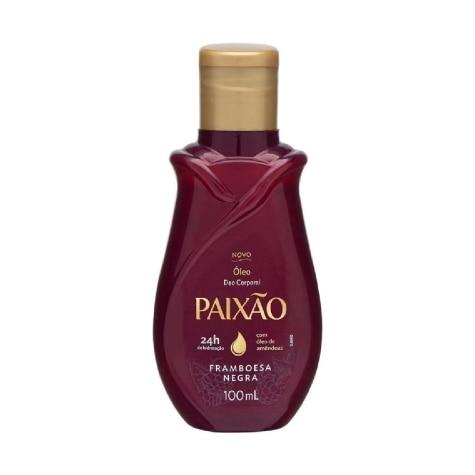Óleo Deo Corporal Paixão Framboesa Negra 100ml - Imagem 1