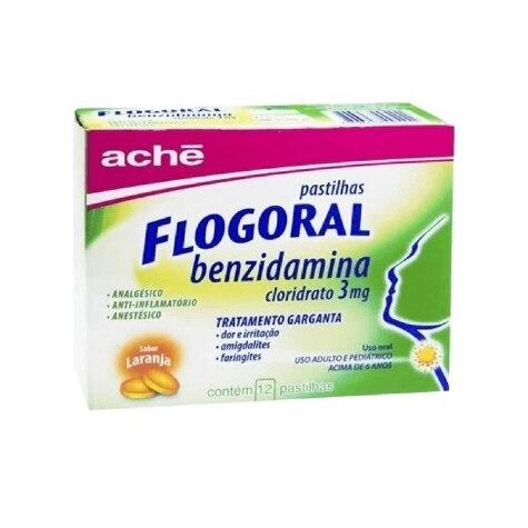 Flogoral Laranja 3mg 12 Pastilhas - Imagem 3