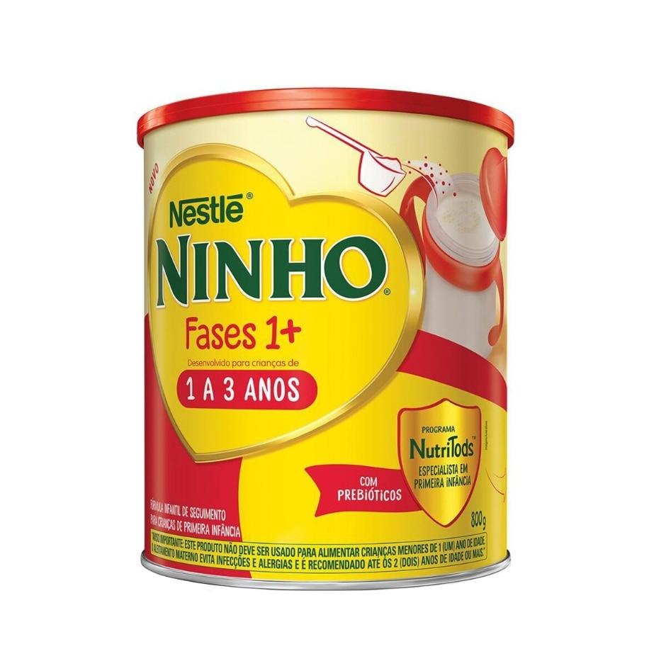 Fórmula Infantil Ninho Primeira Infância Fases 1+ 800g