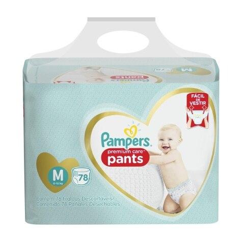 Fralda Pampers Premium Care Pants M 78 Unidades - Imagem 2