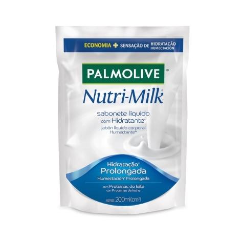 Sabonete Hidratante Líquido Palmolive Nutri-Milk Refil 200ml - Imagem 1