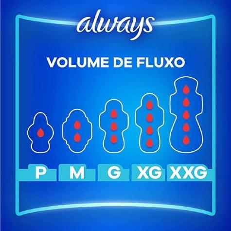 Absorvente Noturno Seca com Abas Always Noites Tranquilas 16 Unidades Leve mais Por menos - Imagem 5