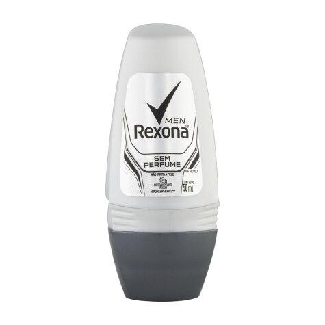 Desodorante Roll-on Rexona Men Sem Perfume 48h 50ml - Imagem 1