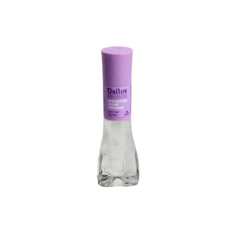 Brilho Top Coat Dailus Finalização Era Glitter que me Faltava 8ml - Imagem 1