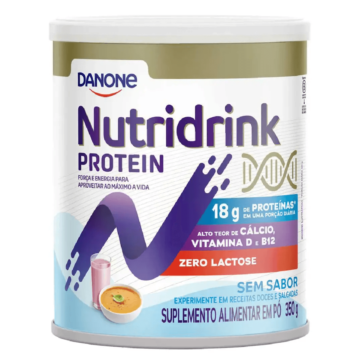 Nutridrink Protein Sem Sabor 350g - Imagem 1