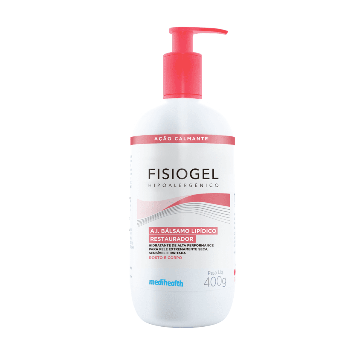 Bálsamo Hidratante Lipídico Restaurador Fisiogel A.I. Ação Calmante 400g - Imagem 1