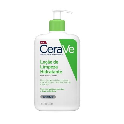 Loção de Limpeza Cerave Sem Perfume Rosto e Corpo 473ml - Imagem 1