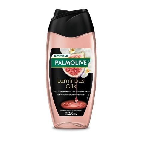 Sabonete Hidratante Líquido Palmolive Luminous Oils Figo e Orquídea Branca 250ml - Imagem 1