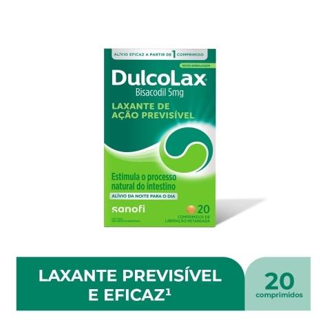 Dulcolax 5mg 20 Comprimidos Revestidos - Imagem 1