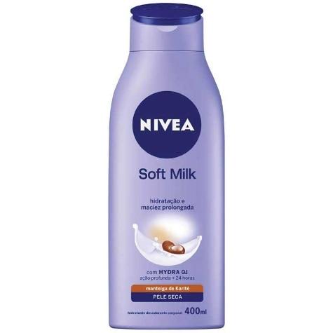 Loção Hidratante Nivea Soft Milk 400ml - Imagem 1