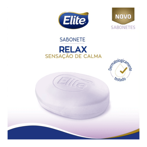 Sabonete Hidratante Barra Elite Relax Sensação de Calma 85g - Imagem 3
