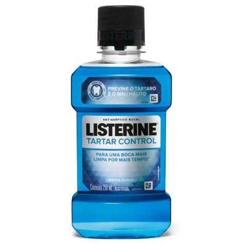 Enxaguante Bucal Listerine Antitártaro Menta 250ml - Imagem 1