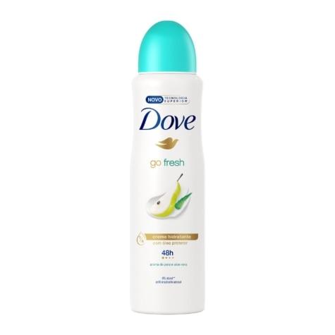 Desodorante Aerossol Dove Go Fresh Pera & Aloe Vera 72h 150ml - Imagem 1