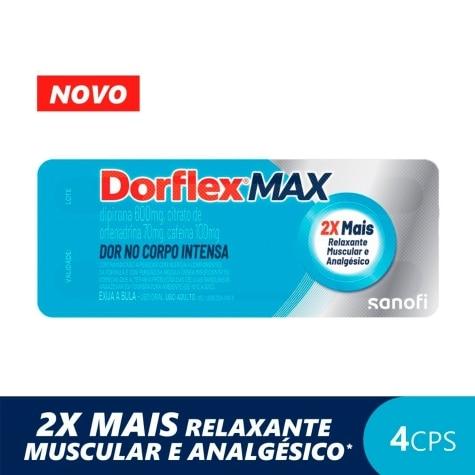 Dorflex Max 4 Comprimidos - Imagem 2