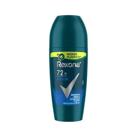 Desodorante Roll-on Rexona Men Active Dry 72h 50ml - Imagem 1