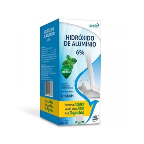 Hidróxido de Alumínio Sabor Hortelã Airela 100ml - Imagem 1