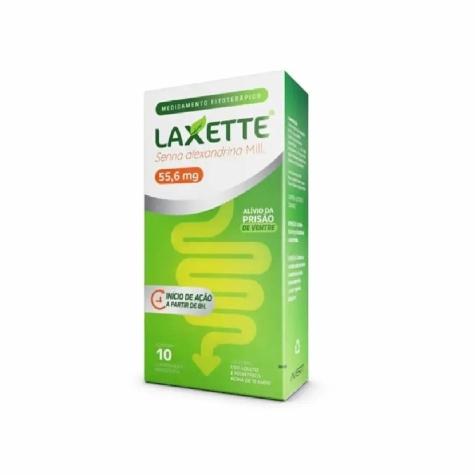Laxette 55,6mg 10 Comprimidos - Imagem 1