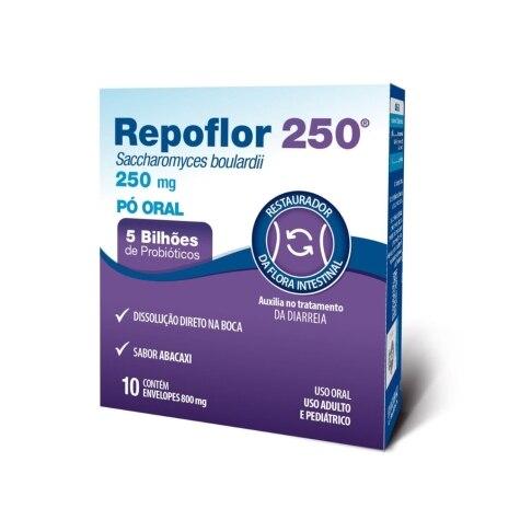 Repoflor 250mg 10 Sachês - Imagem 1