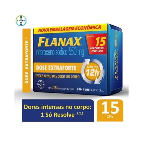 Flanax 550mg 15 Comprimidos Revestidos - Imagem 2