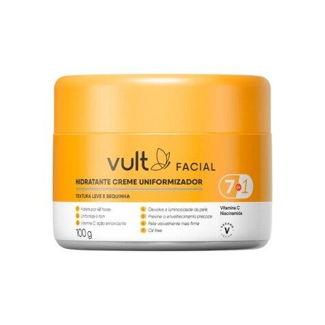 Creme Hidratante Facial Vult Uniformizador 7 em 1 100g - Imagem 1