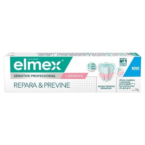 Creme dental Elmex Sensitive Professional + Gengivas 110g - Imagem 1
