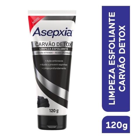Gel Esfoliante Asepxia Carvão Detox 120g - Imagem 2