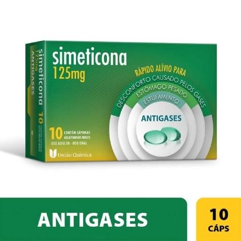 Simeticona 125mg 10 Cápsulas União Química - Imagem 1