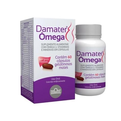 Damater Omega 60 Cápsulas - Imagem 1