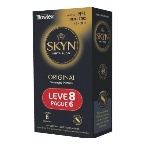 Preservativo Blowtex Skyn Original Leve 8 Pague 6 - Imagem 1