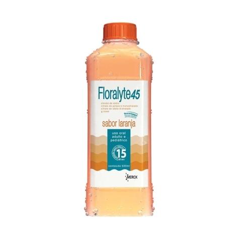 Floralyte 45 Solução Oral Laranja 500ml - Imagem 1