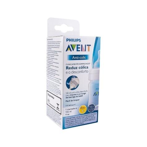 Mamadeira Philips Avent Anti-Colic Transparente 0m+ 125ml - Imagem 5