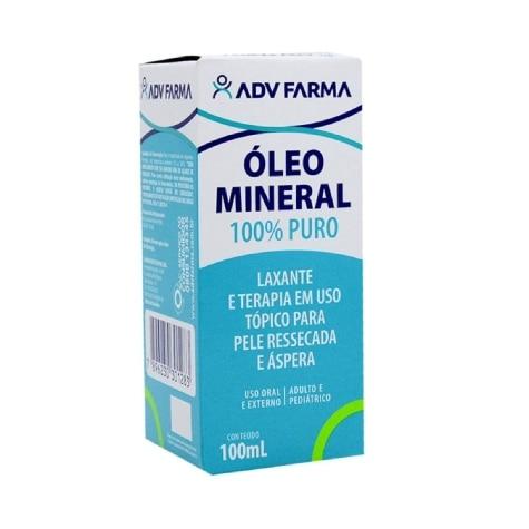Óleo Mineral ADV Farma 100ml - Imagem 1