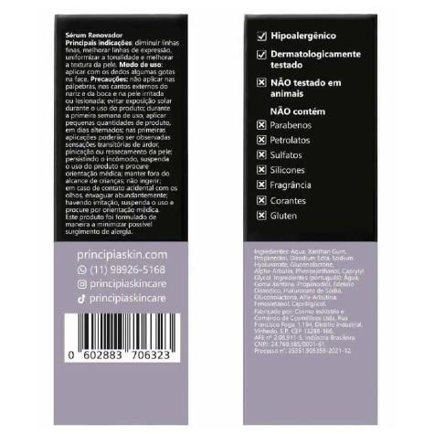 Sérum Antissinais Principia2% Alfa - Arbutin + 10% Gluconolactone Aa-2 30ml - Imagem 3