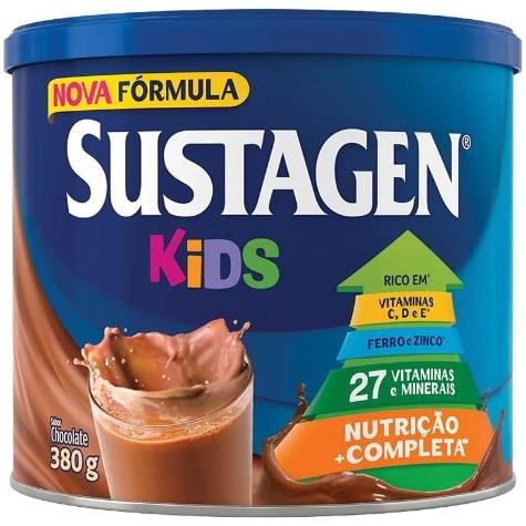 Complemento Alimentar Sustagen Kids Sabor Chocolate 380g - Imagem 1