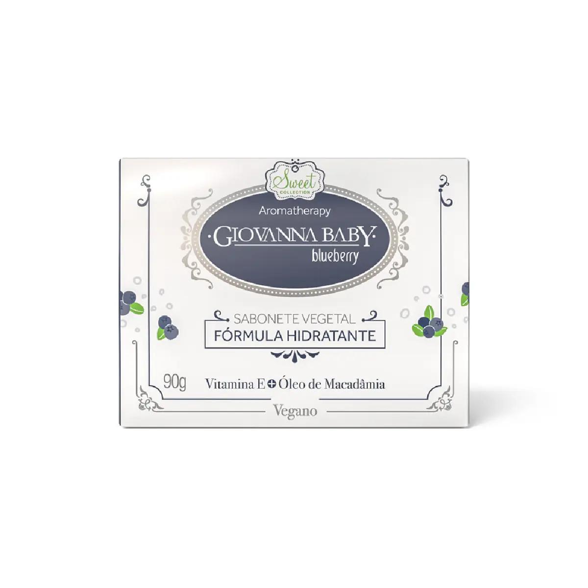 Sabonete Vegetal em Barra Giovanna Baby Blueberry 90g - Imagem 1