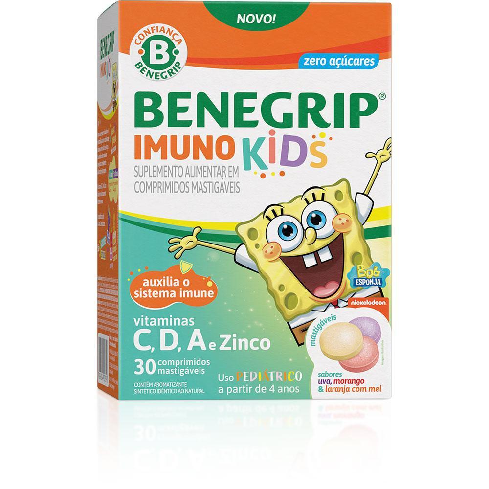 Benegrip Imuno Kids 30 Comprimidos Mastigáveis - Imagem 5