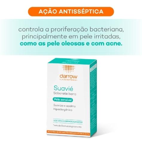 Sabonete em Barra Suavié Pele Sensível Rosto e Corpo 70g - Imagem 3