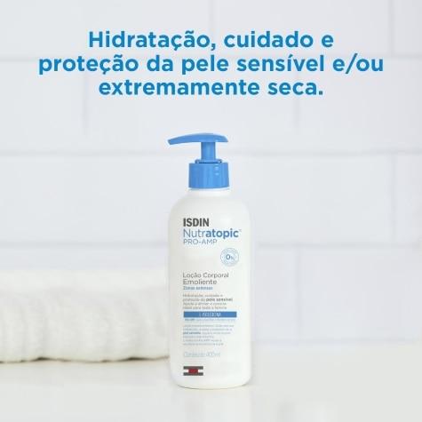Loção Corporal Emoliente Isdin Nutratopic Pro-AMP 400ml - Imagem 6