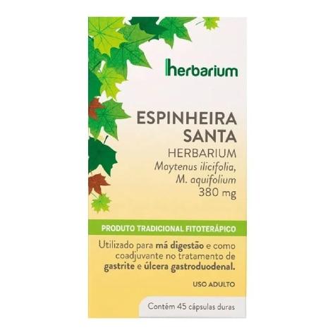 Espinheira Santa 380mg 45 Cápsulas - Imagem 1