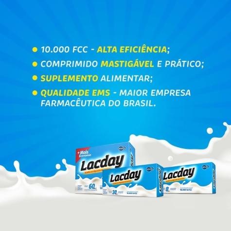 Lacday 10.000 FCC 30 Tabletes Dispersíveis - Imagem 3