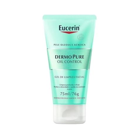 Gel de Limpeza Eucerin Dermo Pure Oil Control Facial 75ml - Imagem 2