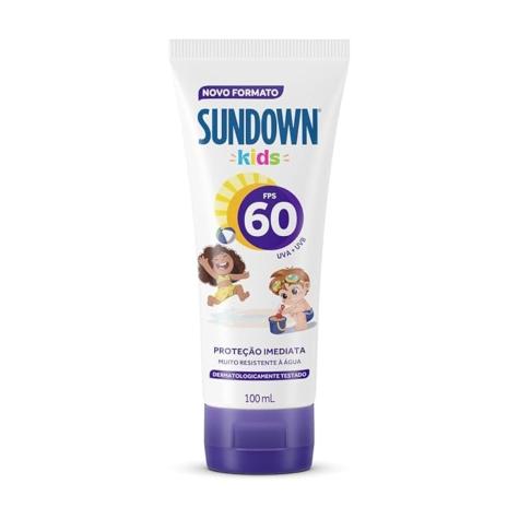 Protetor Sundown Kids Praia e Piscina FPS60 100ml - Imagem 1